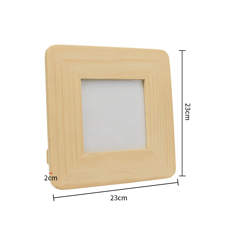 Wooden DIY Photo Frame 4" X 6" Pack of 2