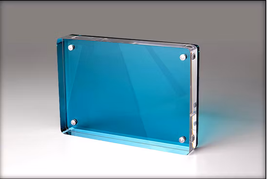 Cornice per foto in acrilico magnetico/Cornice per foto in acrilico PMMA in plastica